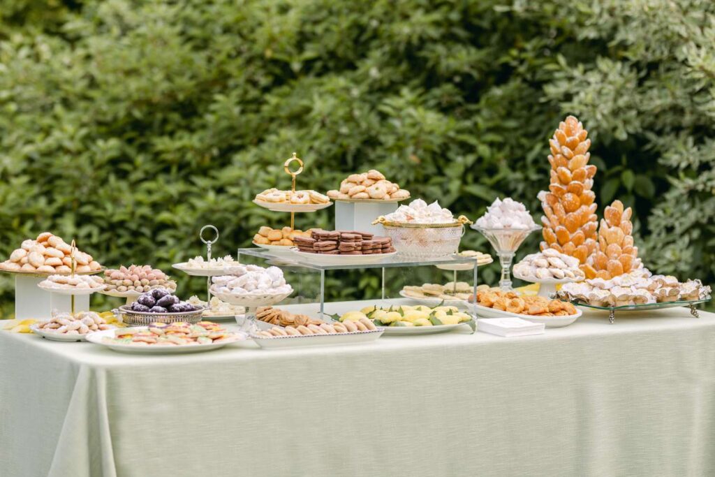 Multi-Course Wedding Meal